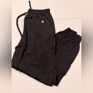 Werk womens midnight sweatpant black sz Large nwot